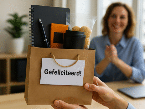 cadeau nieuwe baan
